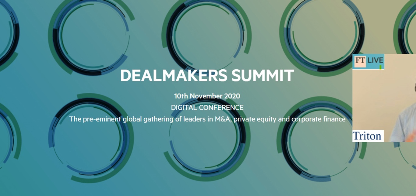 Peder Prahl spoke at FT Live's Dealmakers Summit